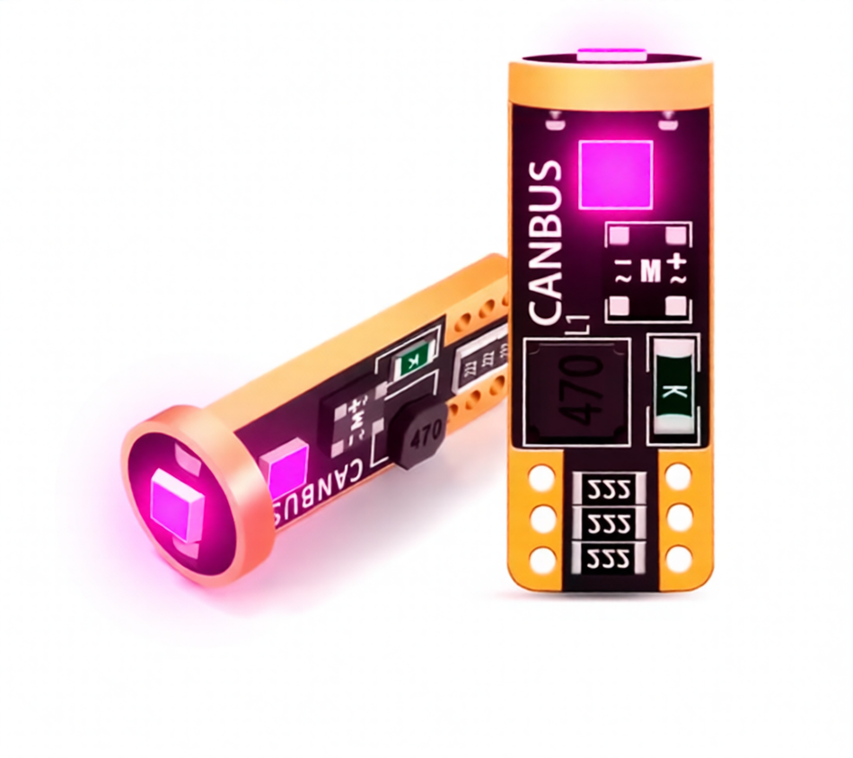 Driveon 194 / 168 / T10 LED Bulb Purple Pink