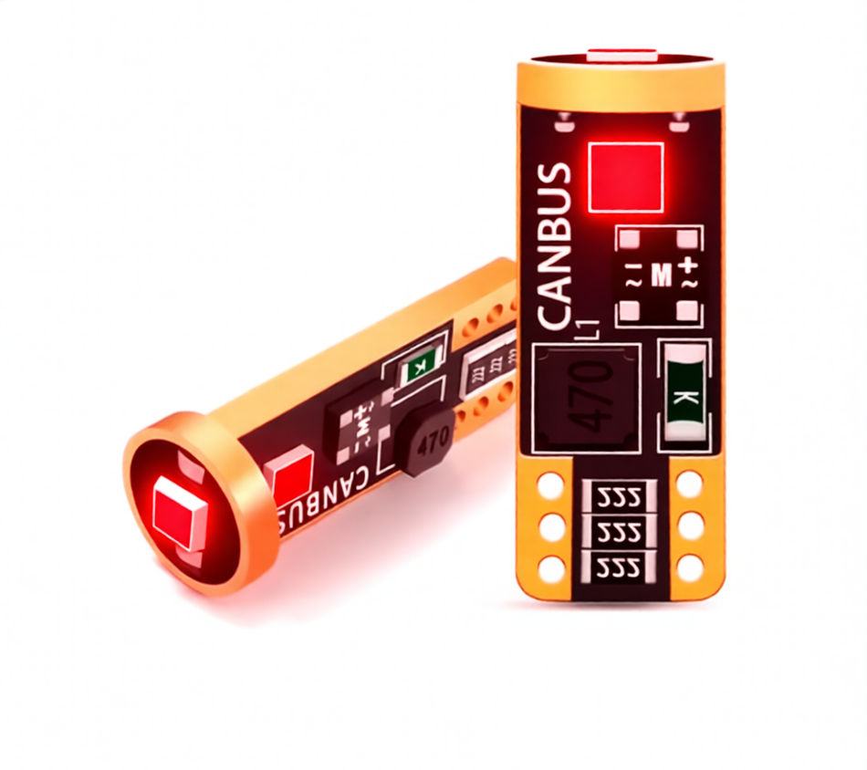 Driveon 194 / 168 / T10 LED Bulb Red