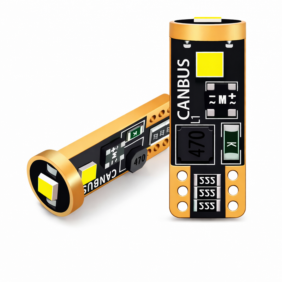 Driveon 194 / 168 / T10 LED Bulb Halogen Yellow