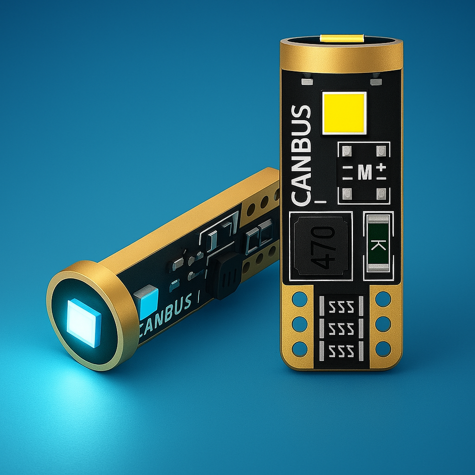 T10 168 194 LED Interior Bulbs | CANBUS Error Free | Light Blue